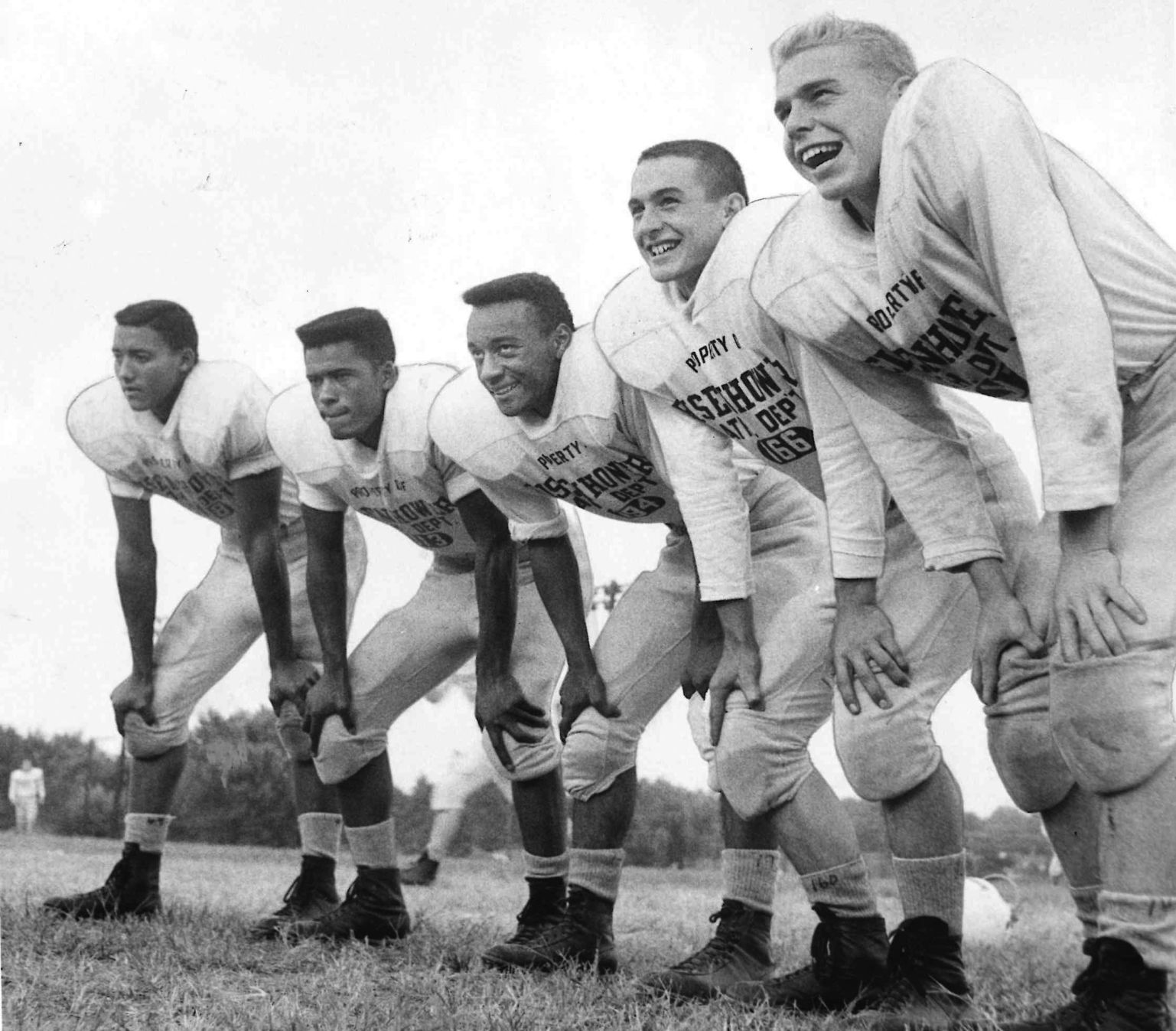 Five of the backs